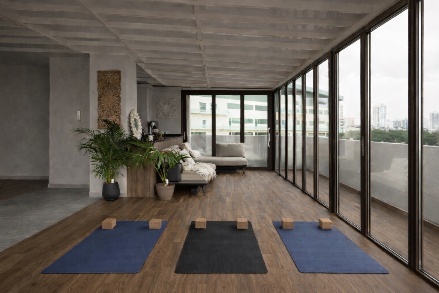 Indoor studio